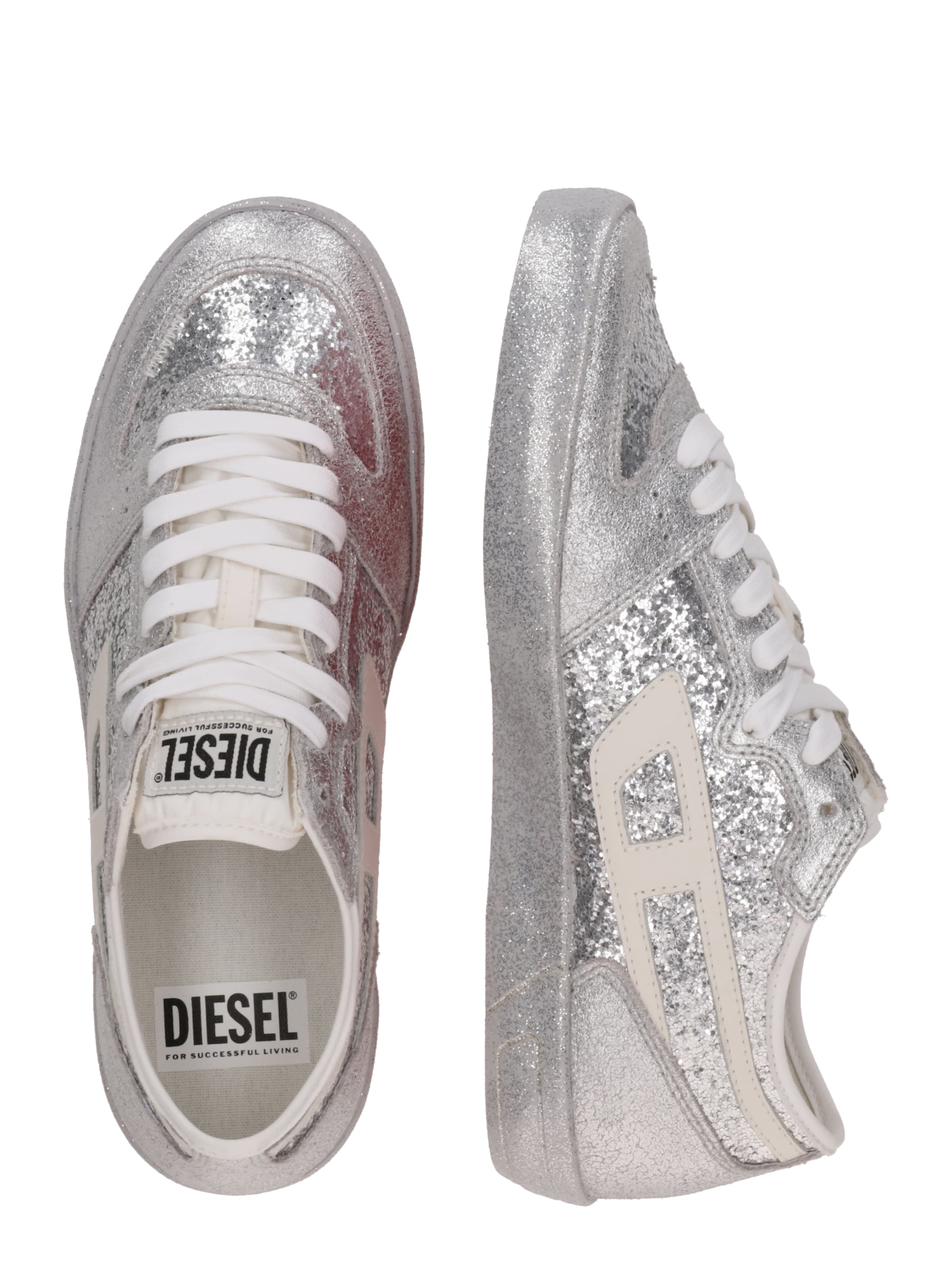 sudrabs DIESEL Zemie brīvā laika apavi 'S-LEROJI D-1'