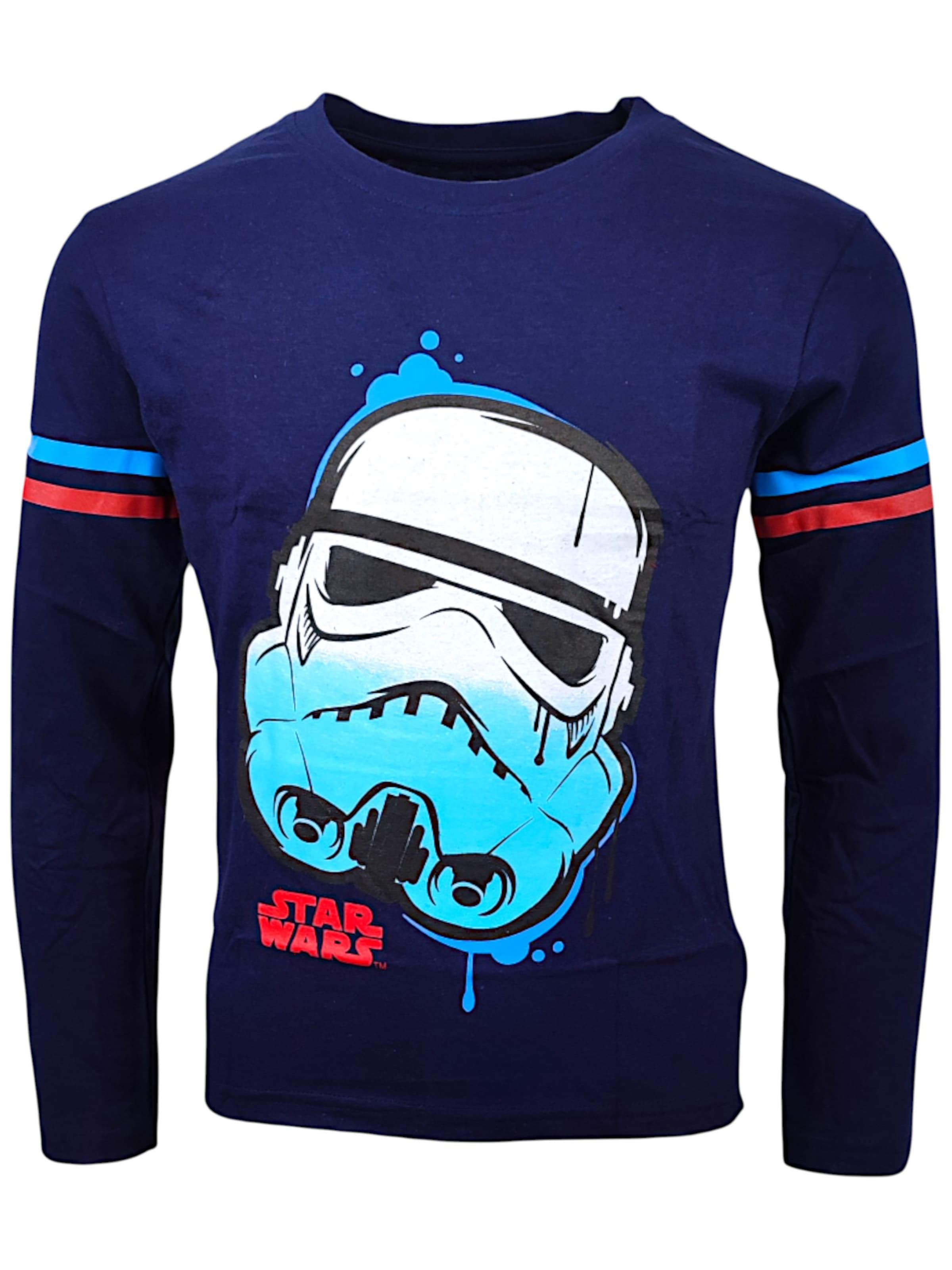 STAR WARS Shirt 'Star Wars' in Blue: front