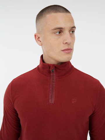 PROTEST Athletic Sweatshirt 'PRTReperfecto' in Red