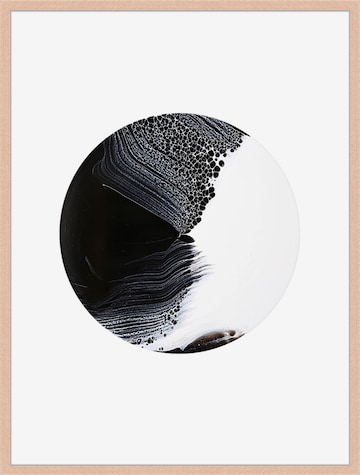 Liv Corday Bild 'Abstract Moon' in Braun: predná strana