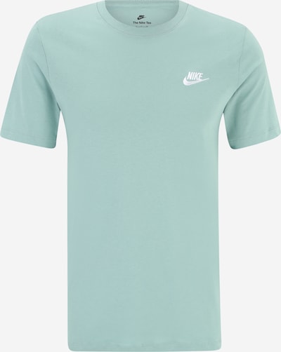 Nike Sportswear Bluser & t-shirts 'Club' i jade / hvid, Produktvisning