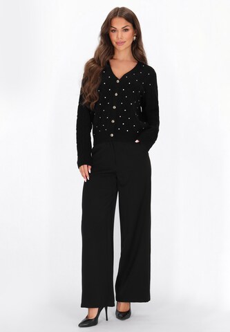 faina - Casaco de malha em preto