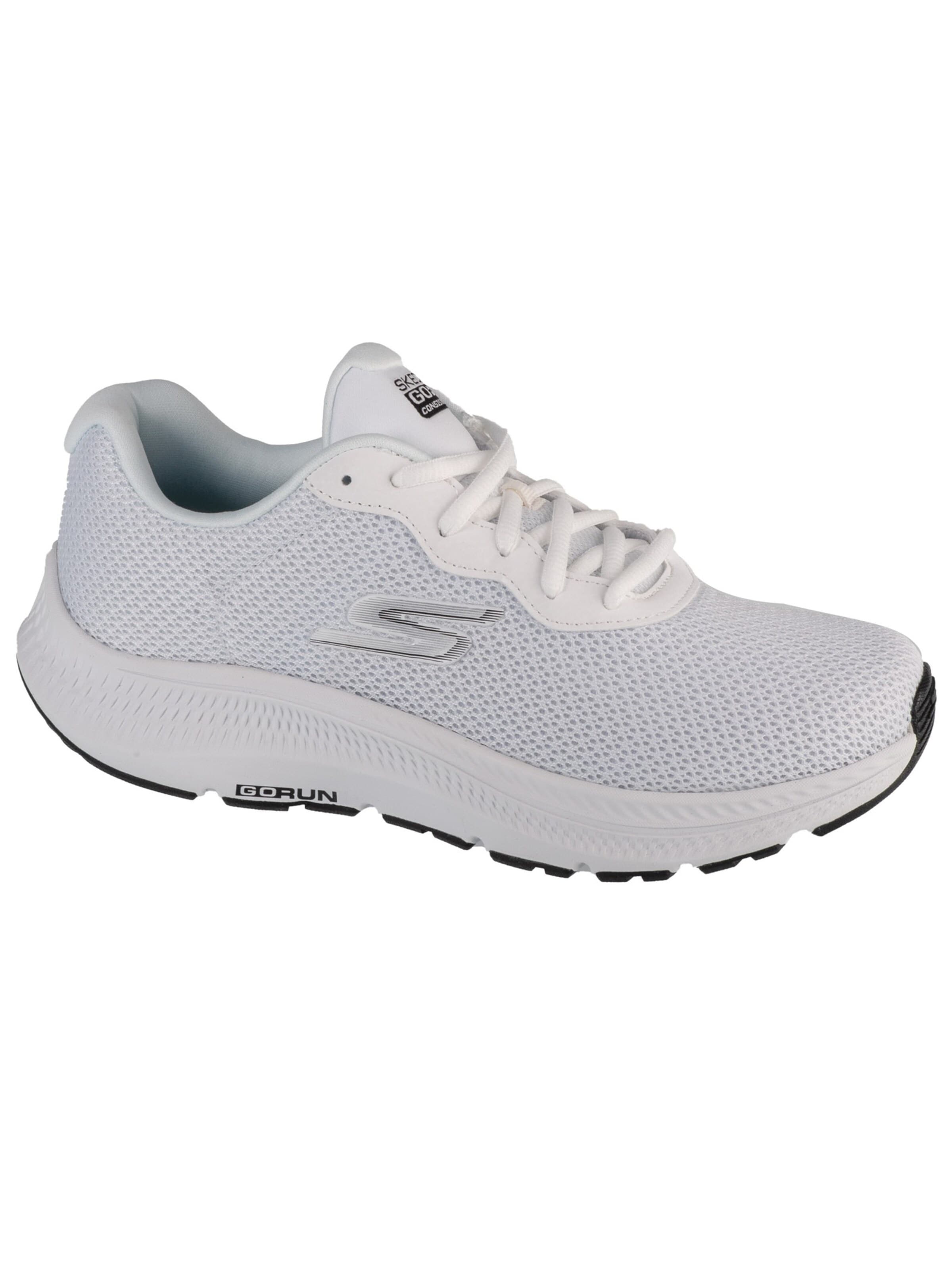 Chaussure de course 'Go Run Consistent 2.0 - Engaged' SKECHERS en blanc : devant