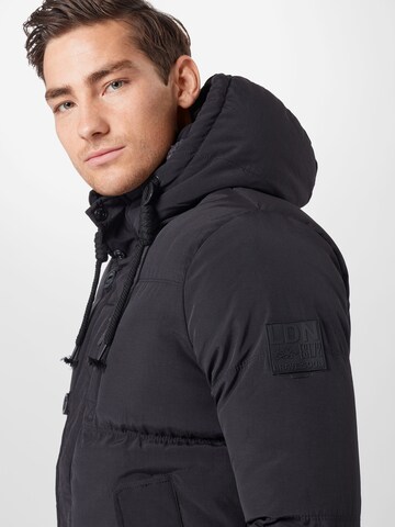 BRAVE SOUL Regular fit Winterjas 'Billy' in Zwart