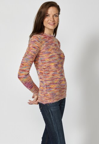 KOROSHI Pullover in Mischfarben