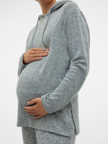 MAMALICIOUS Sweatshirt 'MLALICE' in Grey