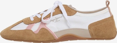 Pepe Jeans Sneaker 'NOA' in 36 in cognac / weiß, Produktansicht
