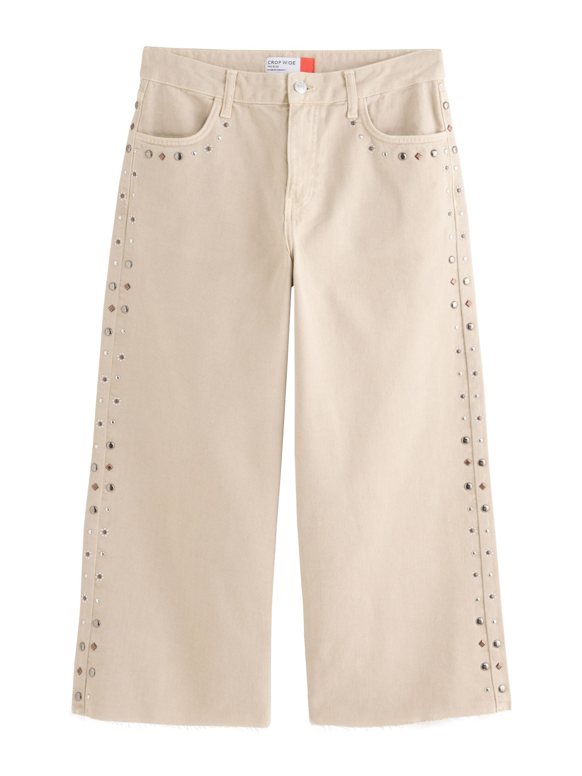 Next Jeans in Beige: front