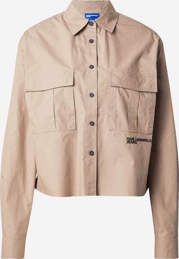 KARL LAGERFELD JEANS Pusero värissä tummabeige, Tuotenäkymä