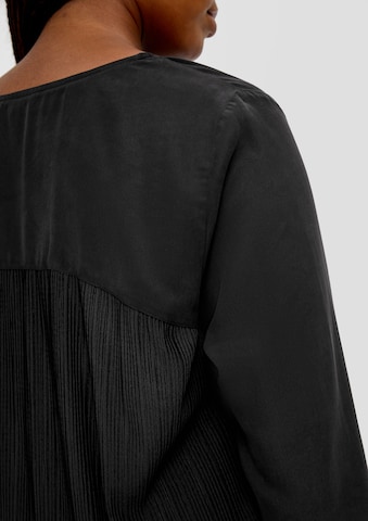 TRIANGLE Bluse in Schwarz