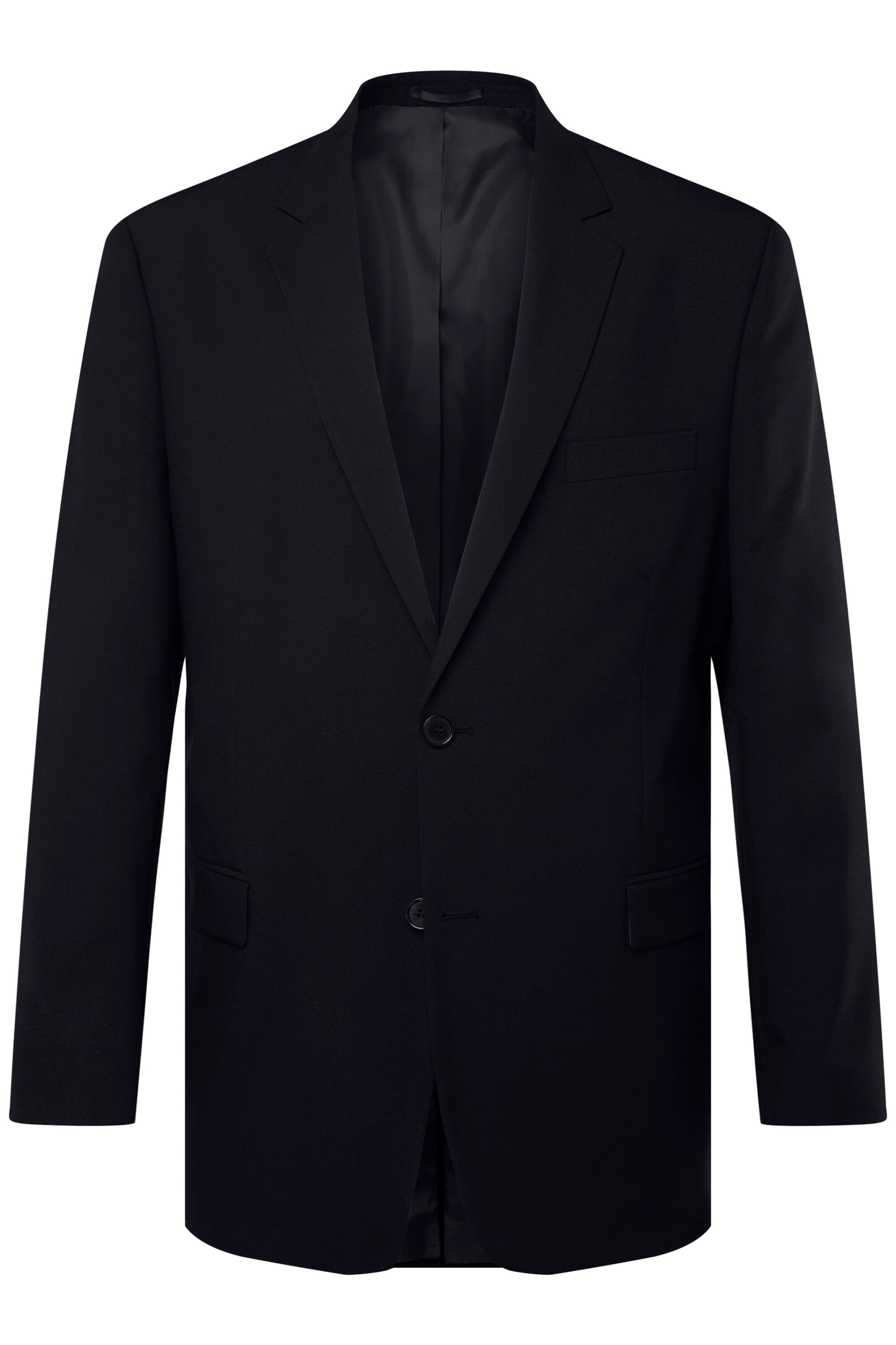 Men Plus Colbert in Blauw: voorkant