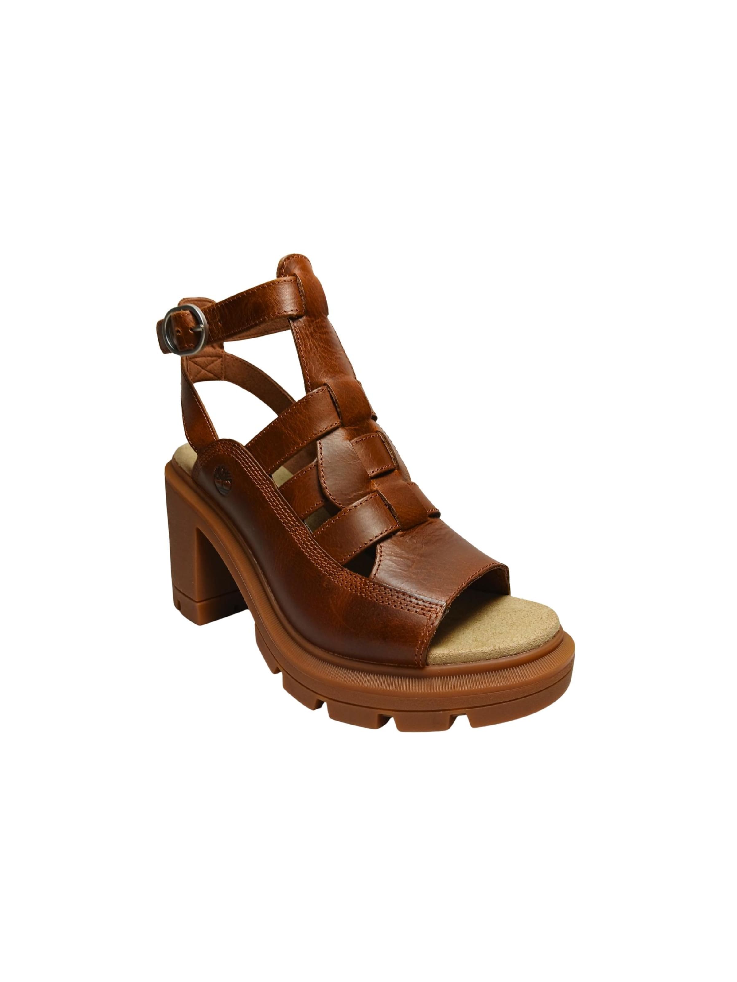 TIMBERLAND Sandal in Brown: front