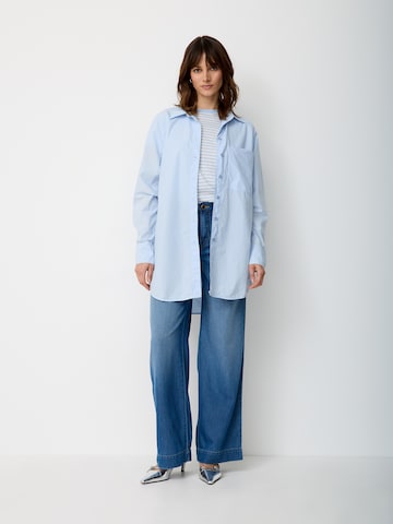 PADDOCKS Wide leg Jeans 'Marlene' in Blue