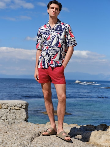 Next Regular Fit Hemd in Blau