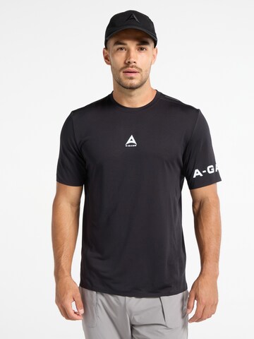 A-Game - Camisa funcionais em preto: frente
