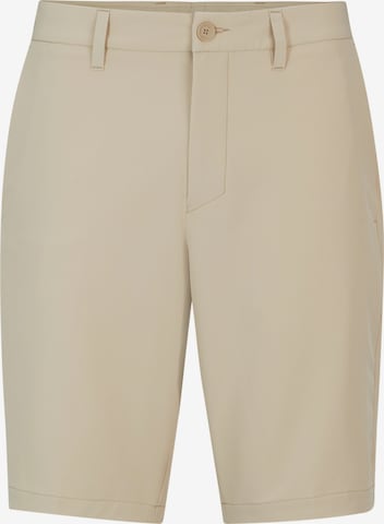 BOSS Slimfit Chinoshorts in Beige: Vorderseite