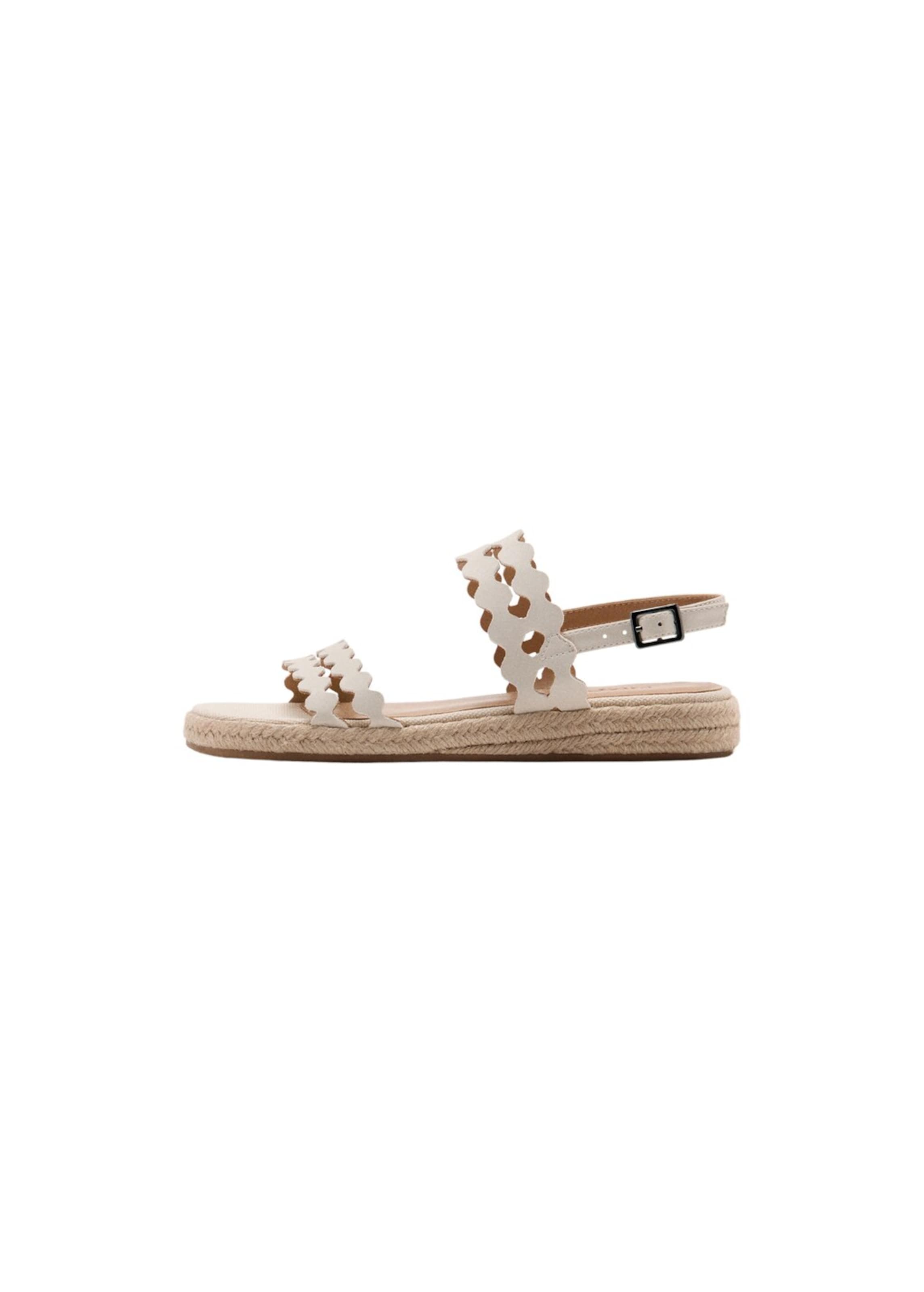 MANGO KIDS Sandals 'Wavep' in White: front