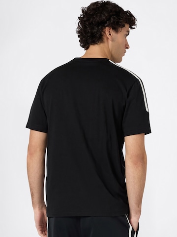juoda Champion Authentic Athletic Apparel Marškinėliai