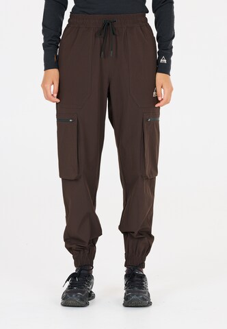 SOS Tapered Sports trousers 'Salonga' in Brown: front
