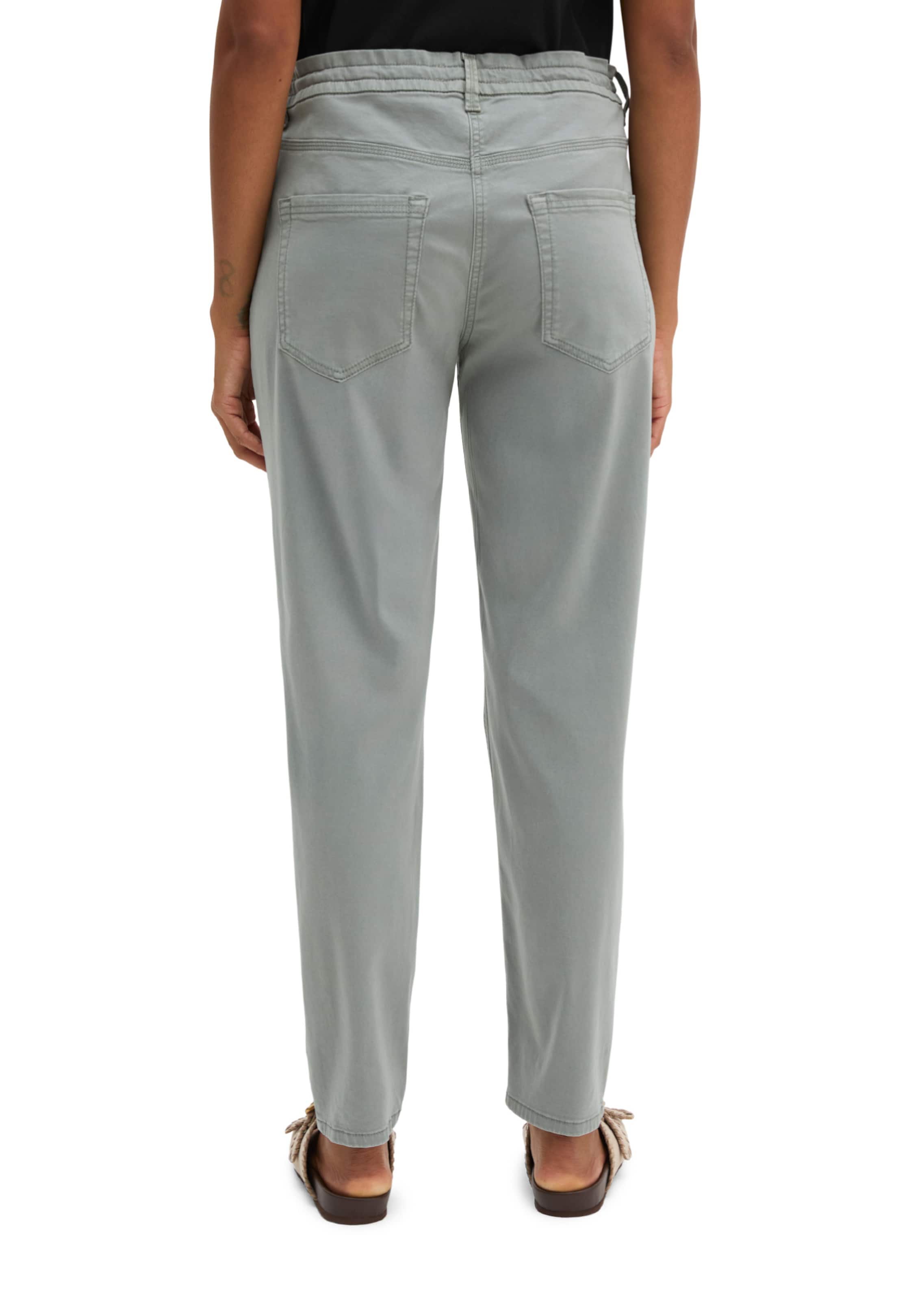 Marc O'Polo Loosefit Hose 'Theda' in Grau