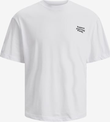 JACK & JONES Shirt 'OCEAN DAY' in White: front