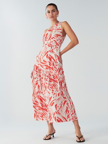 BWLDR Jurk 'FABIO MIDI DRESS' in Oranje