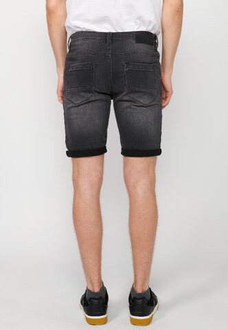 KOROSHI Regular Jeans i svart