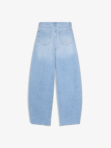 Bershka Baggy Jeans in Blauw