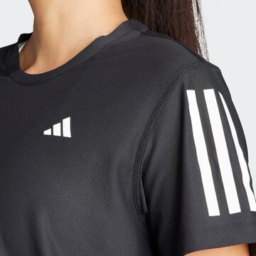 ADIDAS PERFORMANCE Performance Shirt 'Own The Run' in Black