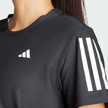 ADIDAS PERFORMANCE Performance Shirt 'Own The Run' in Black