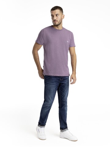 SPITZBUB Shirt 'Arthur' in Purple