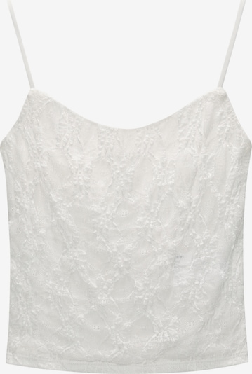 Pull&Bear Top in natural white, Item view