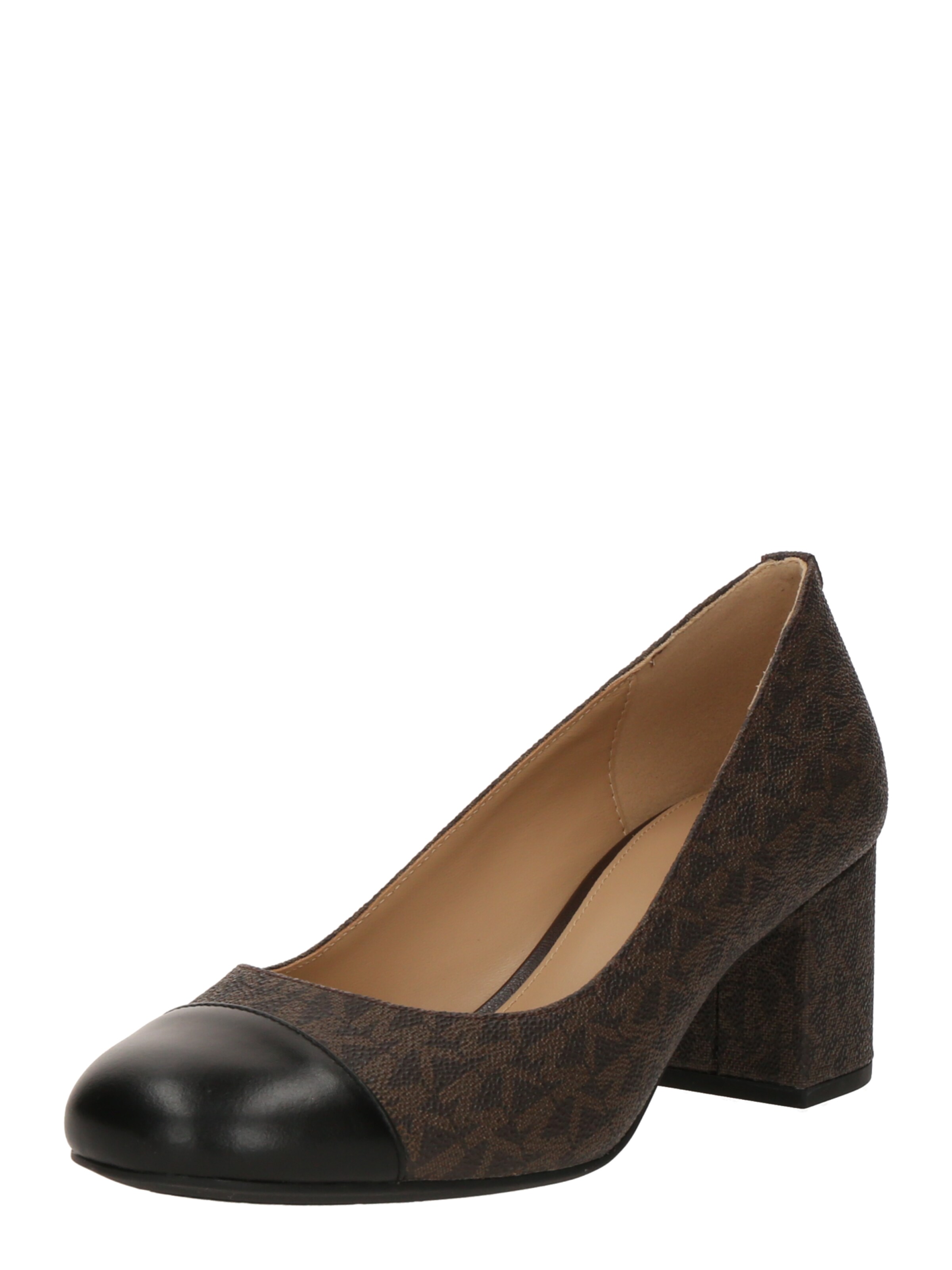 MICHAEL Michael Kors Čevlji s peto 'PERLA' | črna barva: sprednja stran