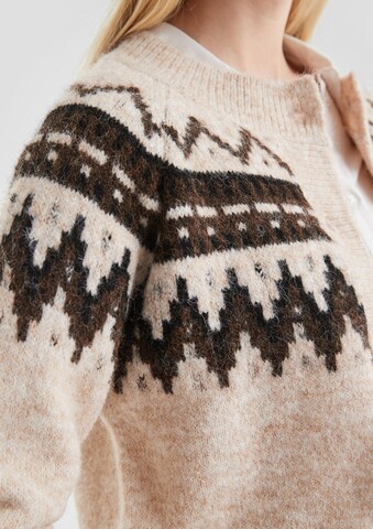 Cardigan QS en beige