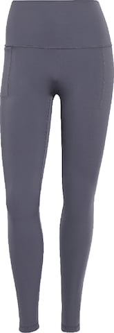 ADIDAS PERFORMANCE Workout Pants in Grey: front
