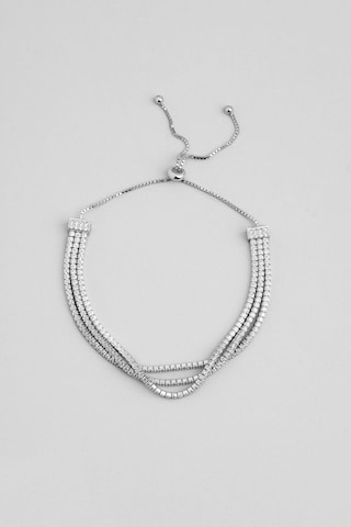 So Chic Bracelet in Silver: front