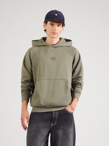 NAPAPIJRI - Sudadera 'B-ELEVATED' en verde: frente