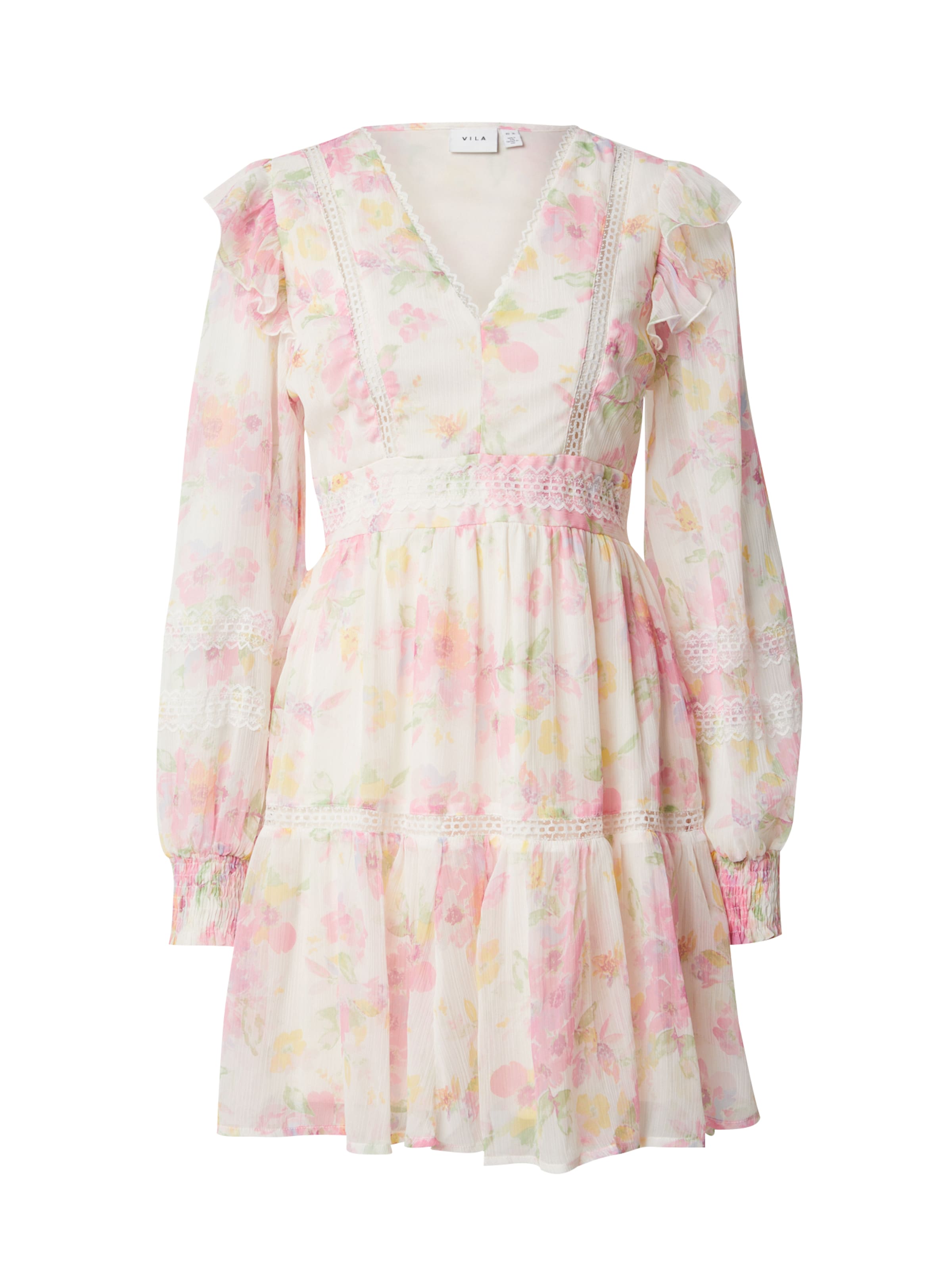 VILA Φόρεμα 'VIRoman' σε πορτοκαλί: μπροστά