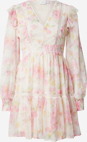 VILA Φόρεμα 'VIRoman' σε πορτοκαλί: μπροστά