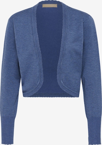 Cardigan 'Annemarie' CULTURE en bleu : devant