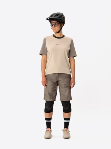 VAUDE Regular Outdoor trousers 'Loamer' in Beige