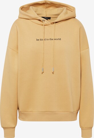 Mavi Sweatshirt 'BE KIND TO THE WORLD ' in Beige: front