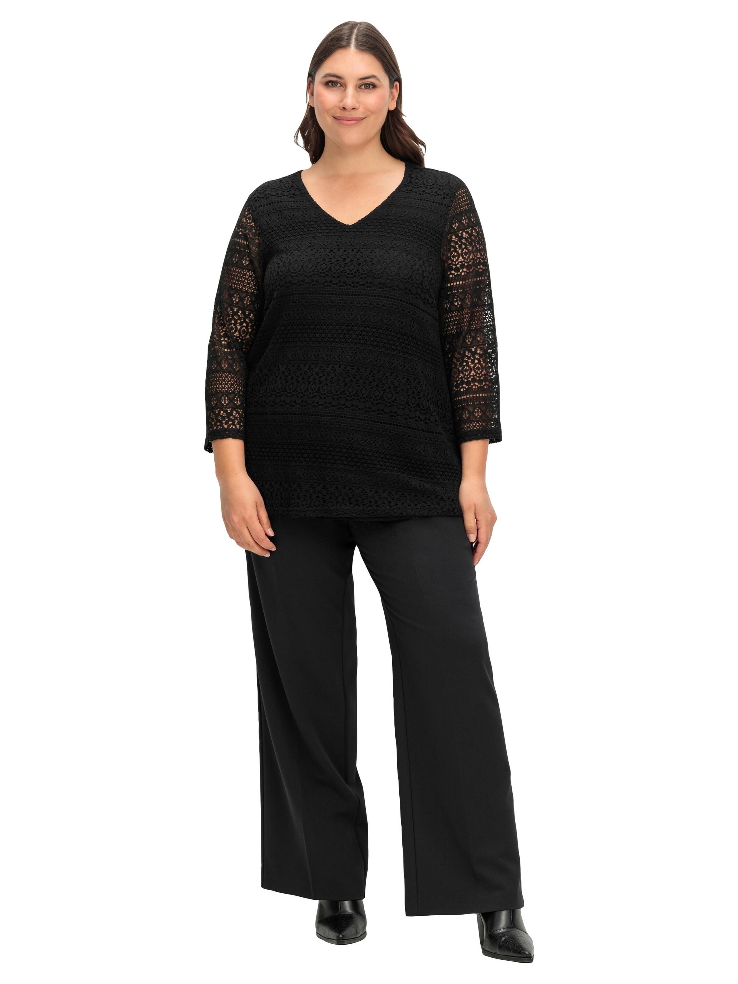 SHEEGO Blúz - fekete