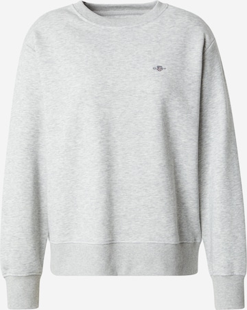Sweat-shirt GANT en gris : devant