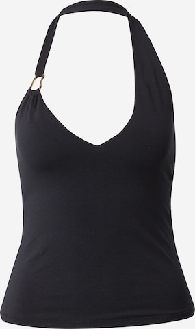 Abercrombie & Fitch - Top en negro: frente