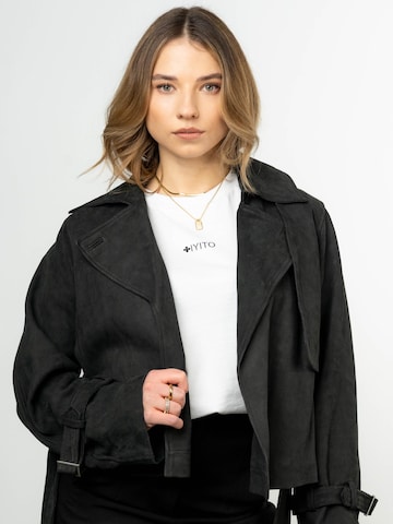 IYITO Tussenjas 'IYYoana' in Zwart: voorkant