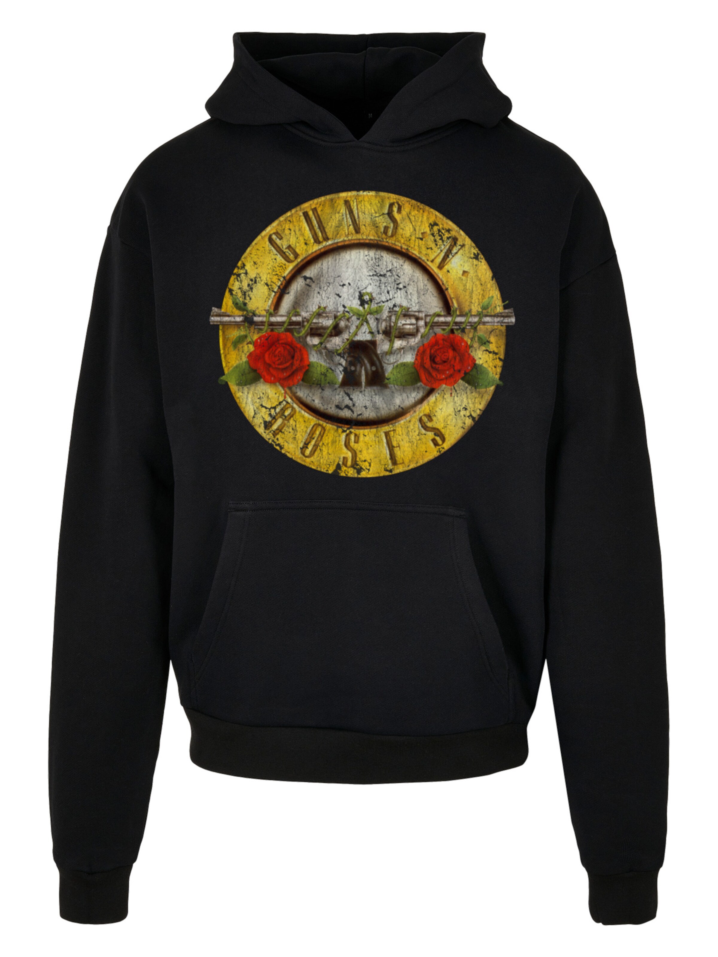 Sweat-shirt F4NT4STIC en noir : devant