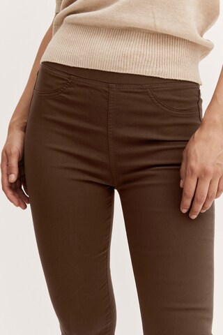 b.young Skinny Leggings 'Bykeira' in Brown