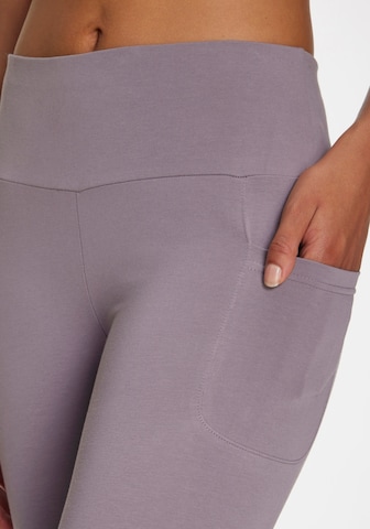 Skinny Pantalon de sport LASCANA ACTIVE en violet