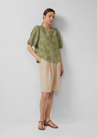 Chemisier s.Oliver en vert